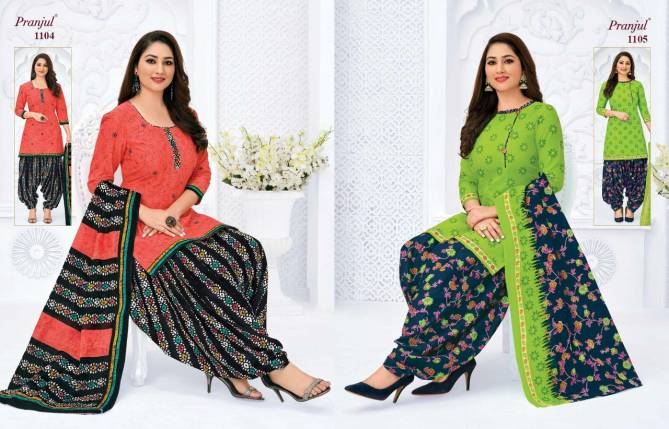 Pranjul Priyanka 11 Latest Regular Wear Cotton Printed Dress Material Collection